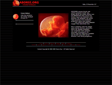 Tablet Screenshot of aborsi.org